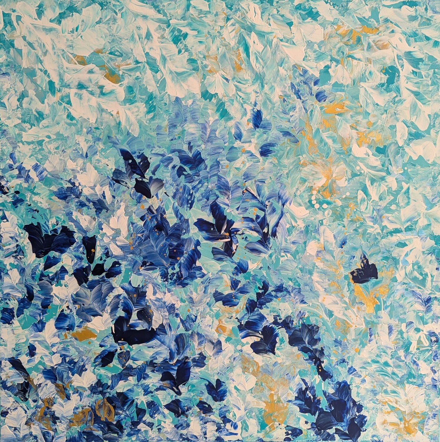 Azure Tina Ternes Original painting for sale