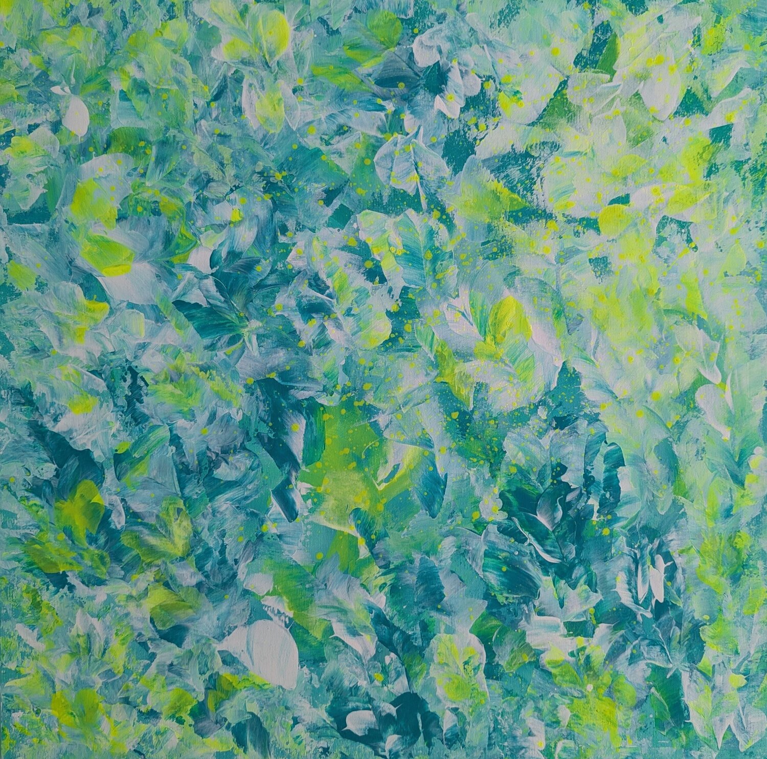 Neon Moss Tina Ternes Original painting for sale