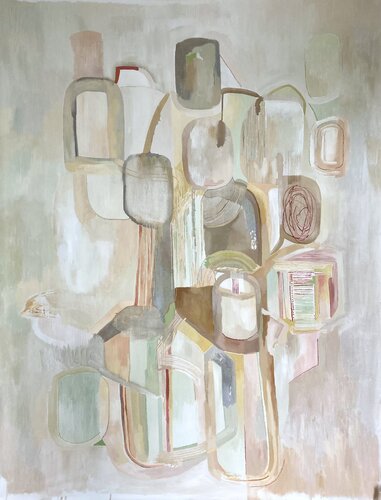 Espejismo 1 by Ana Fuchs, Painting for Sale on Select