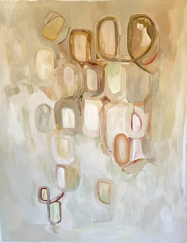 Espejismo 2, Grupo de familia by Ana Fuchs, Painting for Sale on Select