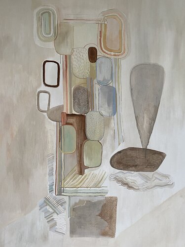 "Telepatia" by Ana Fuchs, Painting for Sale on Select