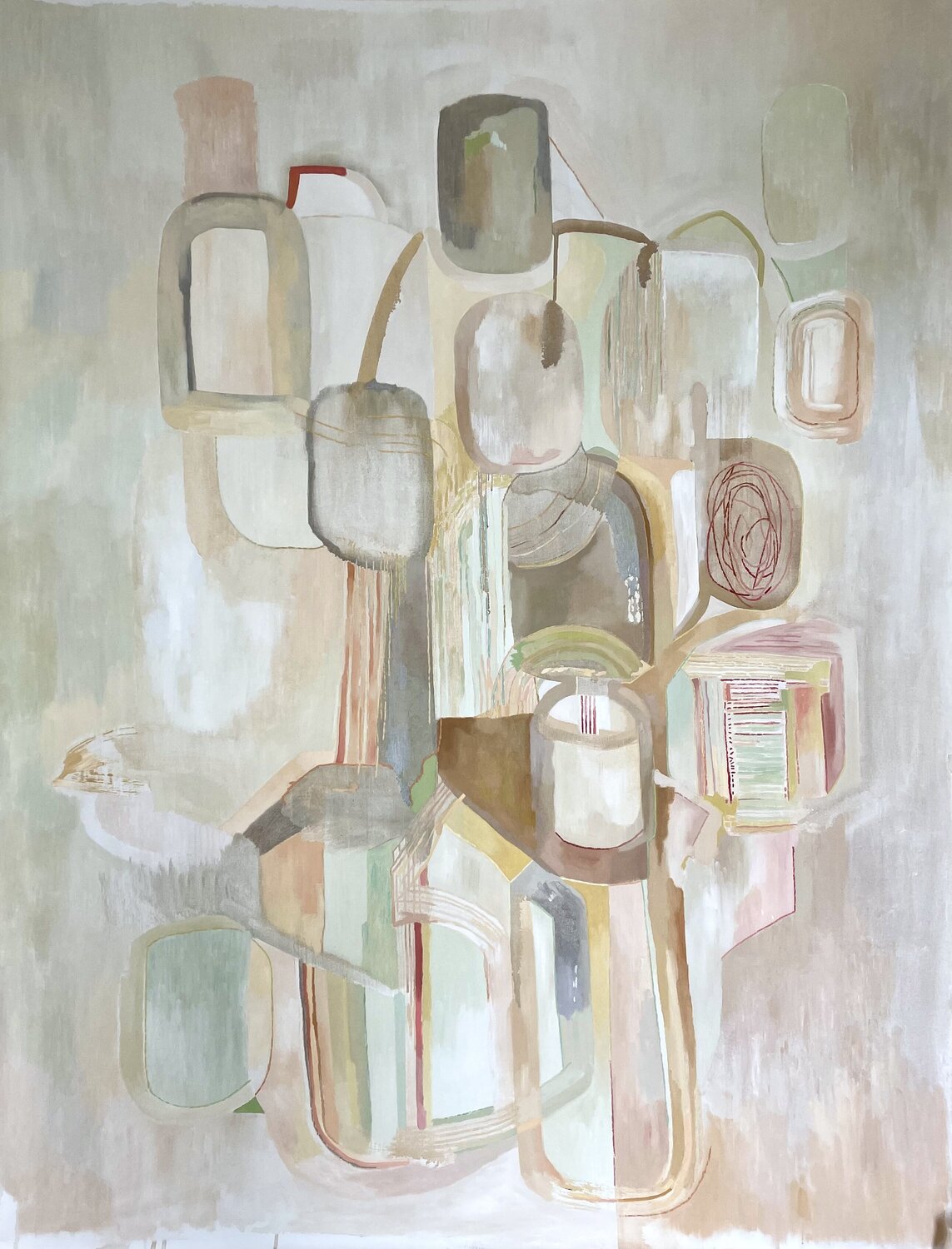 Espejismo 1 Ana Fuchs Original painting for sale