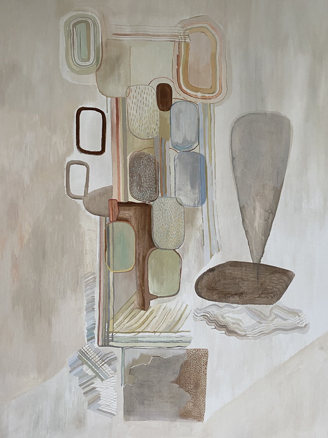 "Telepatia" Ana Fuchs Original painting for sale