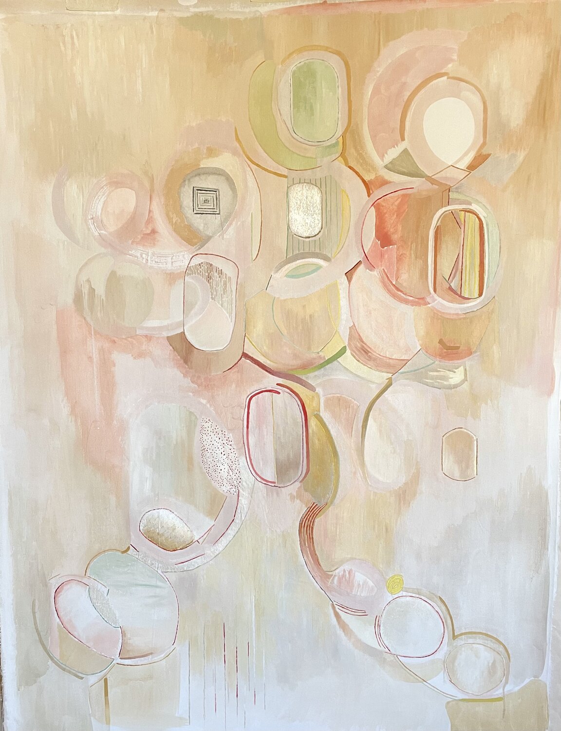 espejismo onirico Ana Fuchs Original painting for sale