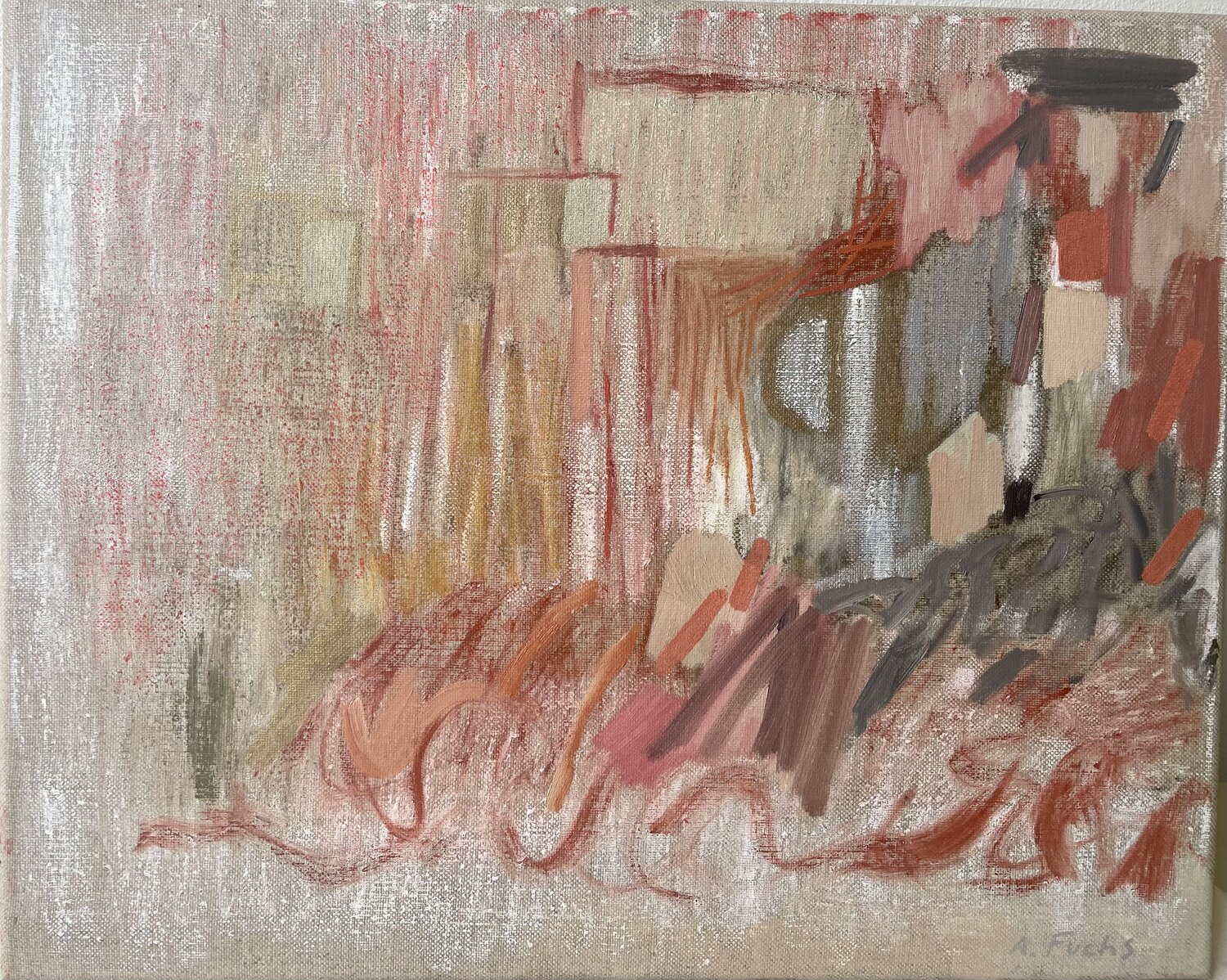 sin titulo Ana Fuchs Original painting for sale