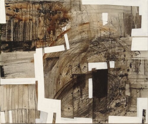 OCTUBRE EN LA CALLE INDUSTRIA Nº12 by MONIKA GRYGIER, Painting for Sale on Select