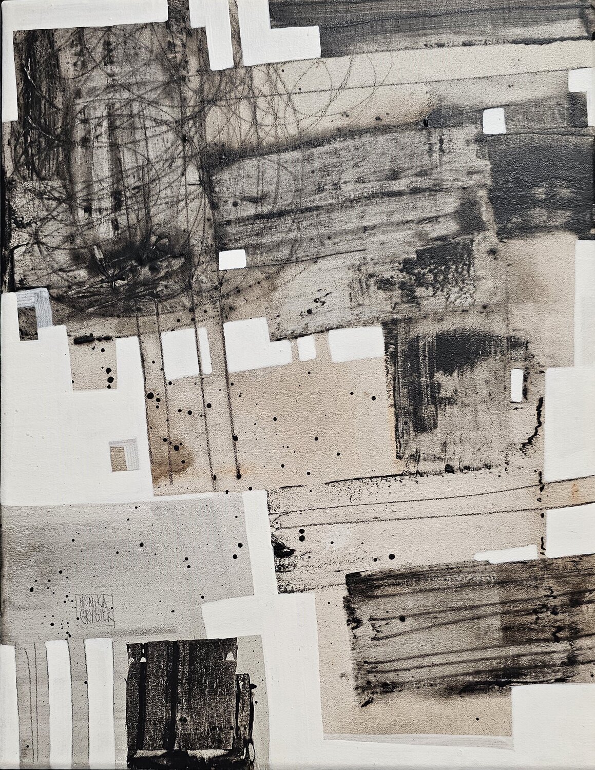 C/ Industria nº33 MONIKA GRYGIER Original painting for sale