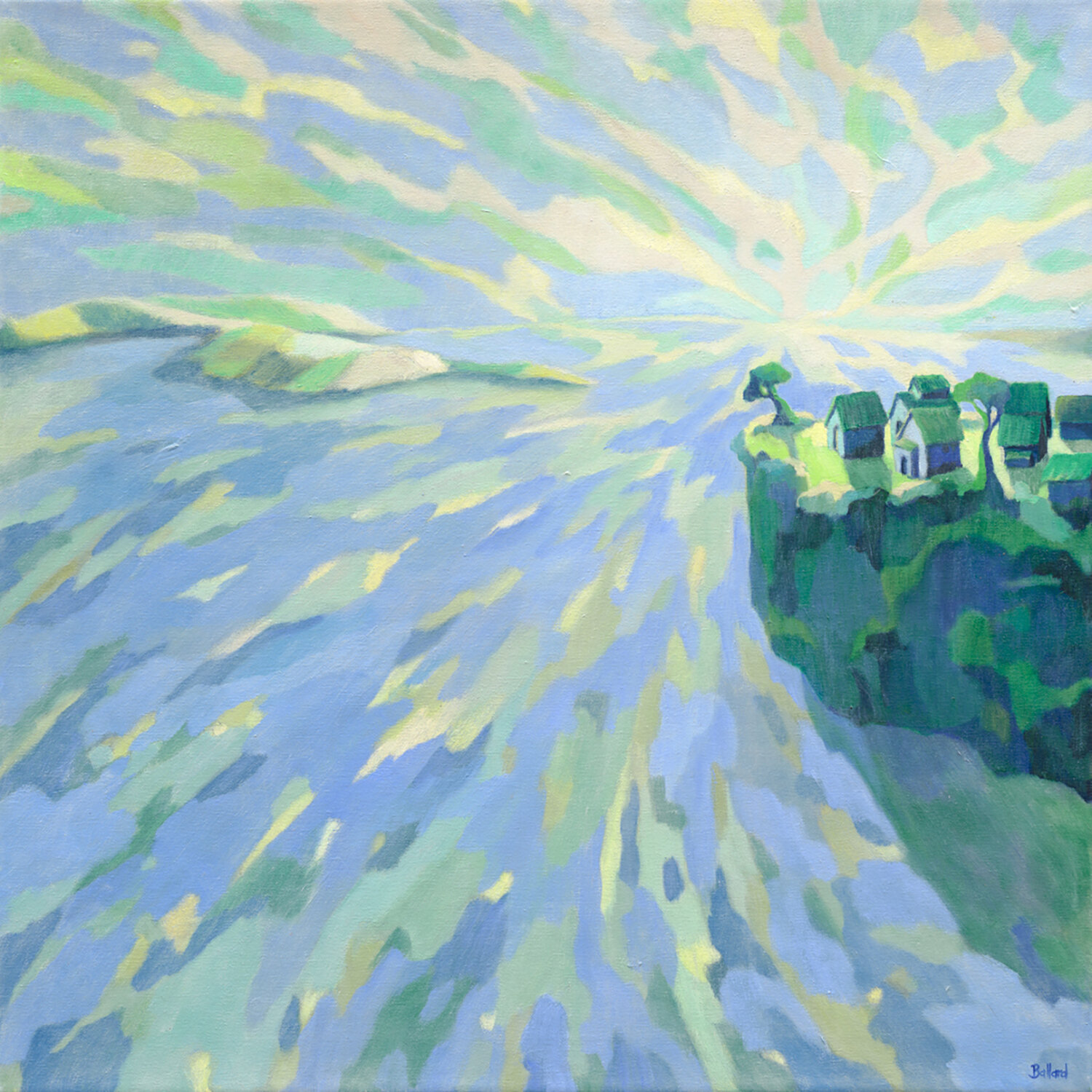 Peak Perspective Kristine Ballard Original painting for sale