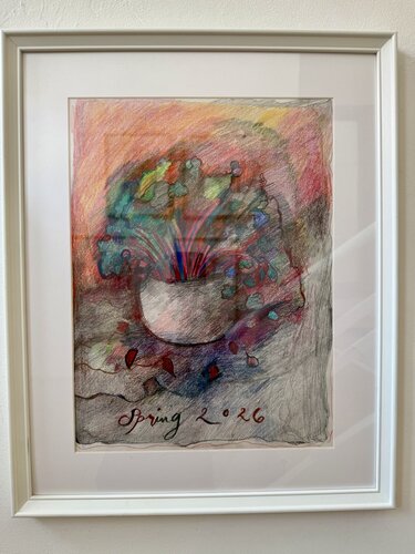 Spring by Eva Demuth, Drawing for Sale on Select