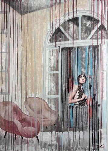 Vermächtnis by Eva Maria Kühberger, Painting for Sale on Select