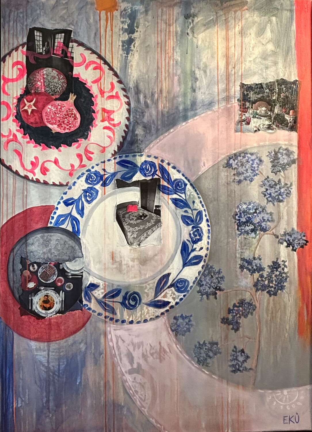 Trennkost Eva Maria Kühberger Original painting for sale