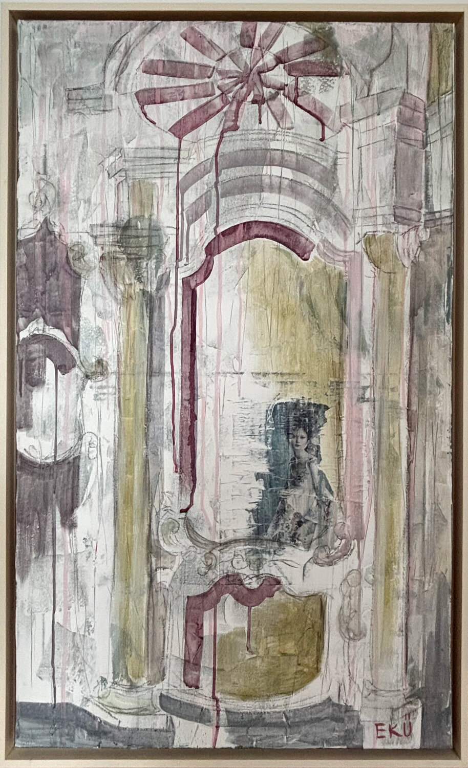 Erinnerung Eva Maria Kühberger Original painting for sale