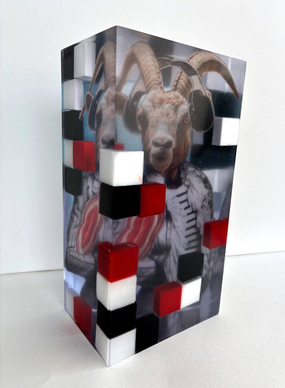 Selfportrait Eva Maria Kühberger Sculpture for sale