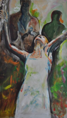 Ekstase by Birgit FOX, Painting for Sale on Select
