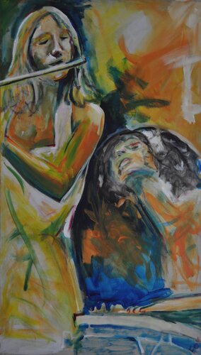 Ekstase 1 by Birgit FOX, Painting for Sale on Select