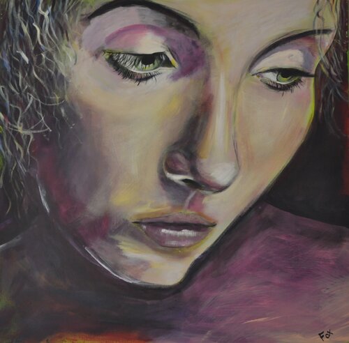 Madonna by Birgit FOX, Painting for Sale on Select