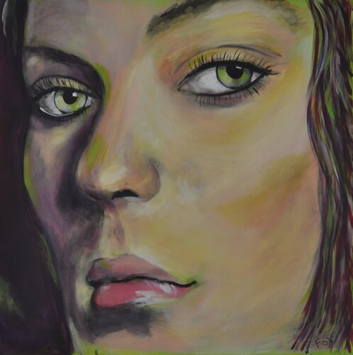 Madonna by Birgit FOX, Painting for Sale on Select