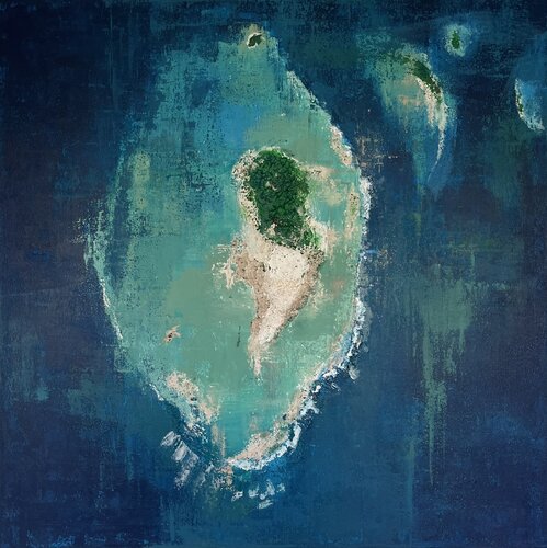 The Island by Margo Kirago, Painting for Sale on Select