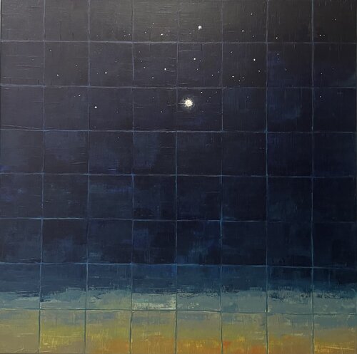 Coordianates of Silence by Margo Kirago, Painting for Sale on Select