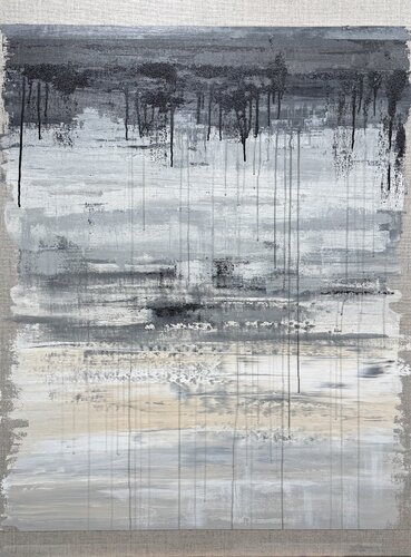 Stratigraphy of Distance by Margo Kirago, Painting for Sale on Select