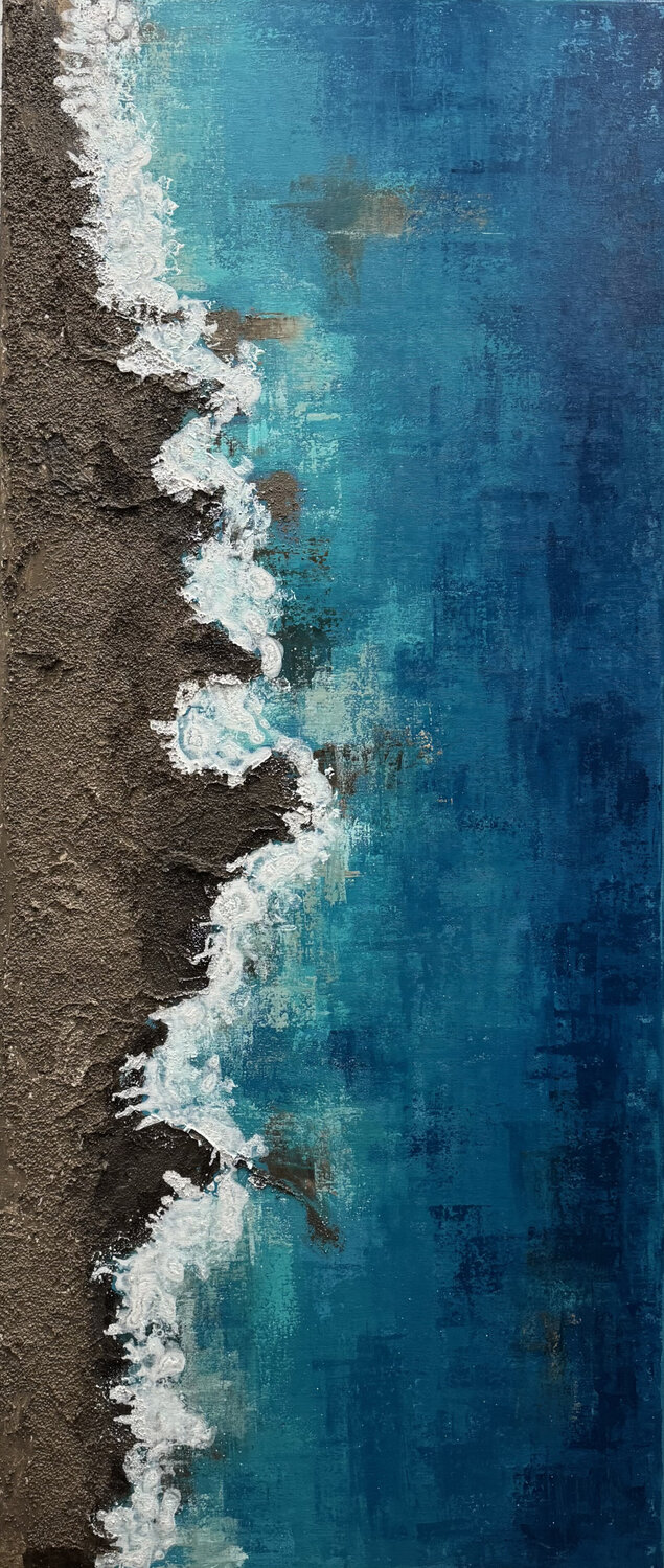 Hawaiian Coastline Margo Kirago Original painting for sale