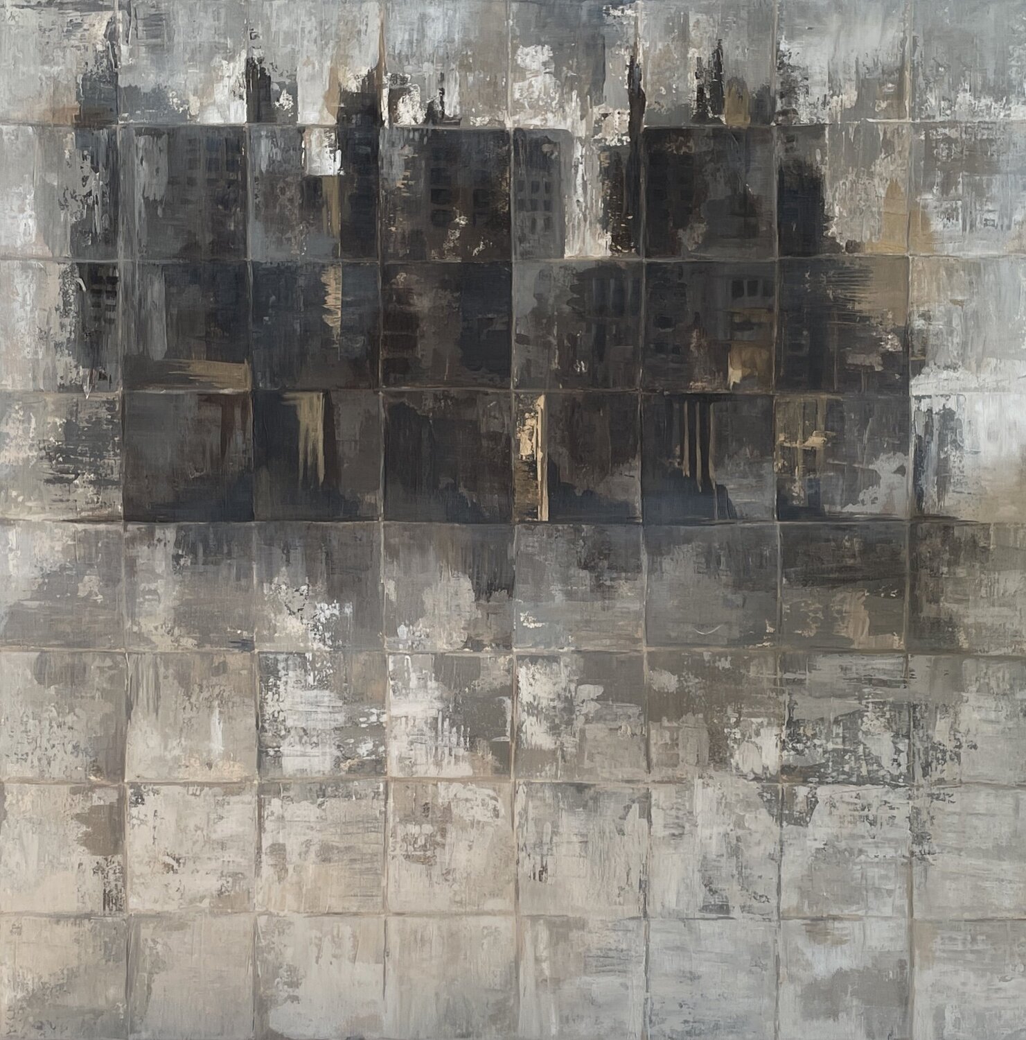 The Lost city Margo Kirago Original painting for sale