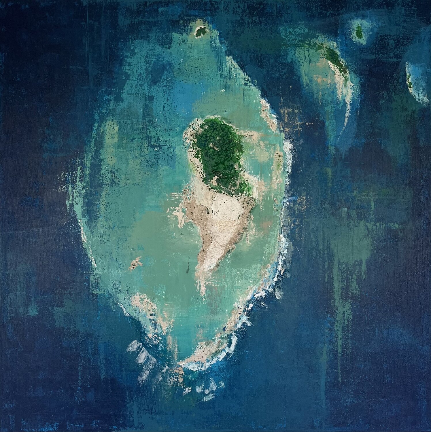 The Island Margo Kirago Original painting for sale