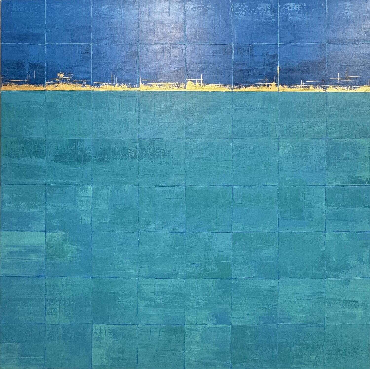 The Blue Meridian Margo Kirago Original painting for sale