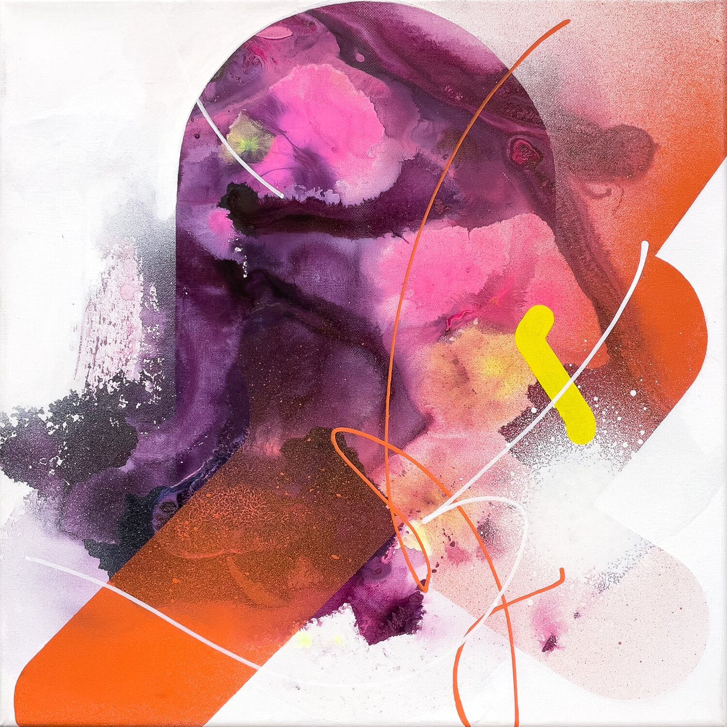 Head in clouds Martin Kafes33 Hirth Original painting for sale