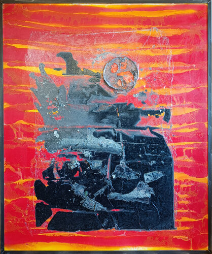 opus 0821-142-112 by Matthias Hürten, Painting for Sale on Select