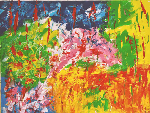 FLORAISON by Maryse BLANC, Painting for Sale on Select