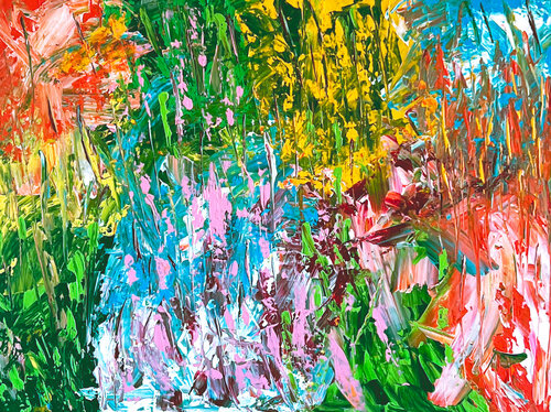 ENVOLEE  PRINTANIERE by Maryse BLANC, Painting for Sale on Select