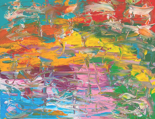 LE PIGEON VOYAGEUR by Maryse BLANC, Painting for Sale on Select