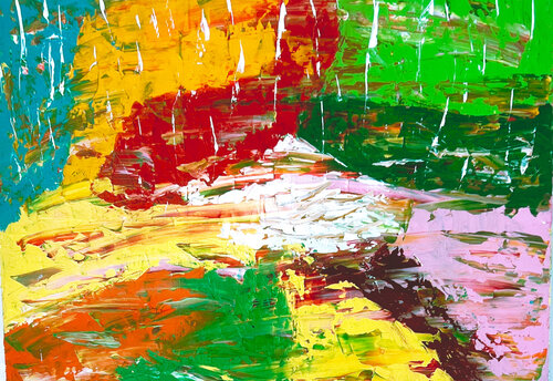 SYMPHONIE  ESTIVALE by Maryse BLANC, Painting for Sale on Select