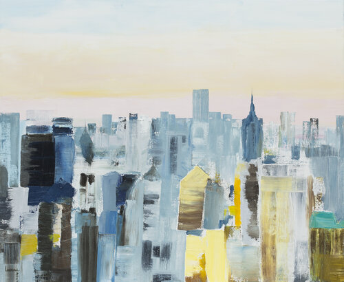 Manhattan by Francoise LAVENU, Painting for Sale on Select