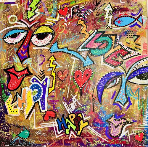 STREET ART #1 by Uli Fischer, Painting for Sale on Select