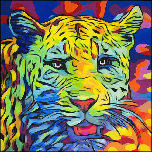 LEO by Uli Fischer, Painting for Sale on Select