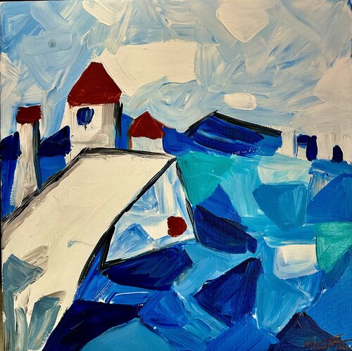 DER SEESPITZ by Uli Fischer, Painting for Sale on Select