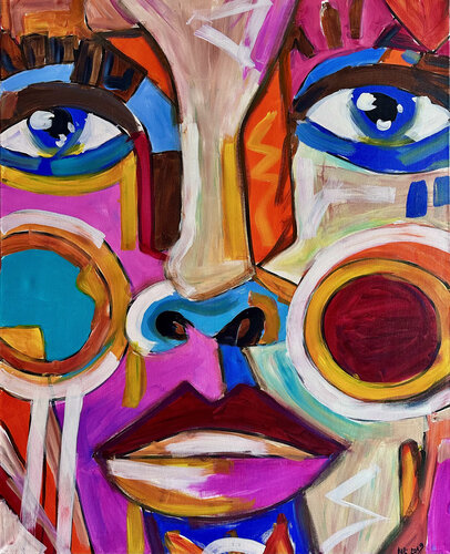 Pulse of Color by Uli Fischer, Painting for Sale on Select