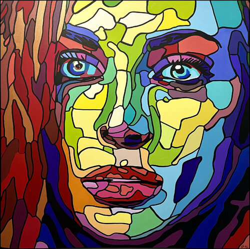 ADRANA by Uli Fischer, Painting for Sale on Select