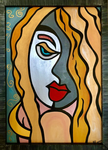 PRINCIPESSA by Uli Fischer, Painting for Sale on Select