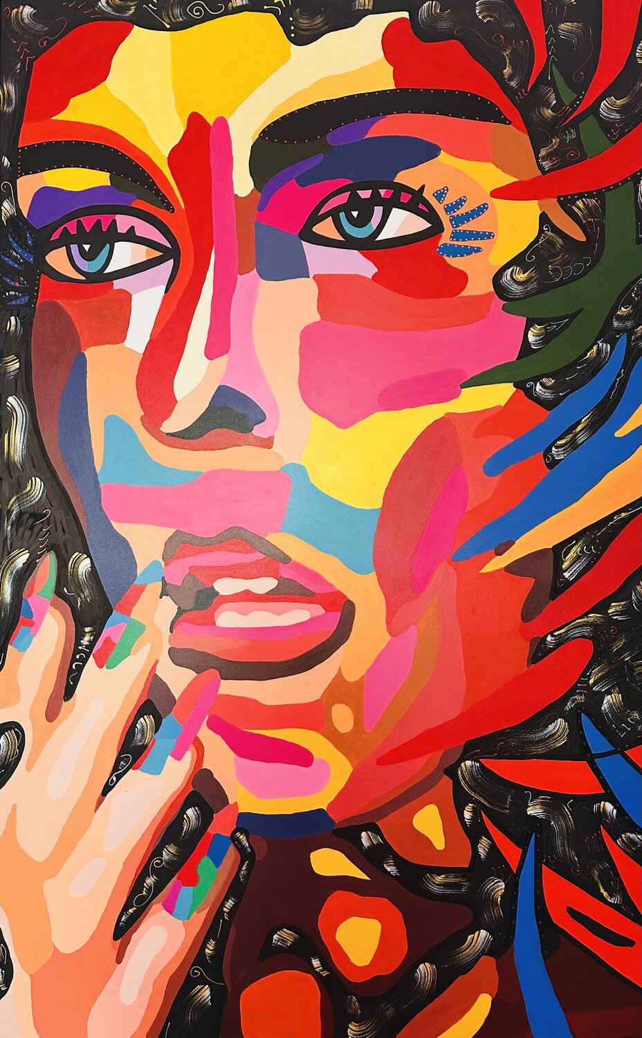 ALEXIS Uli Fischer Original painting for sale