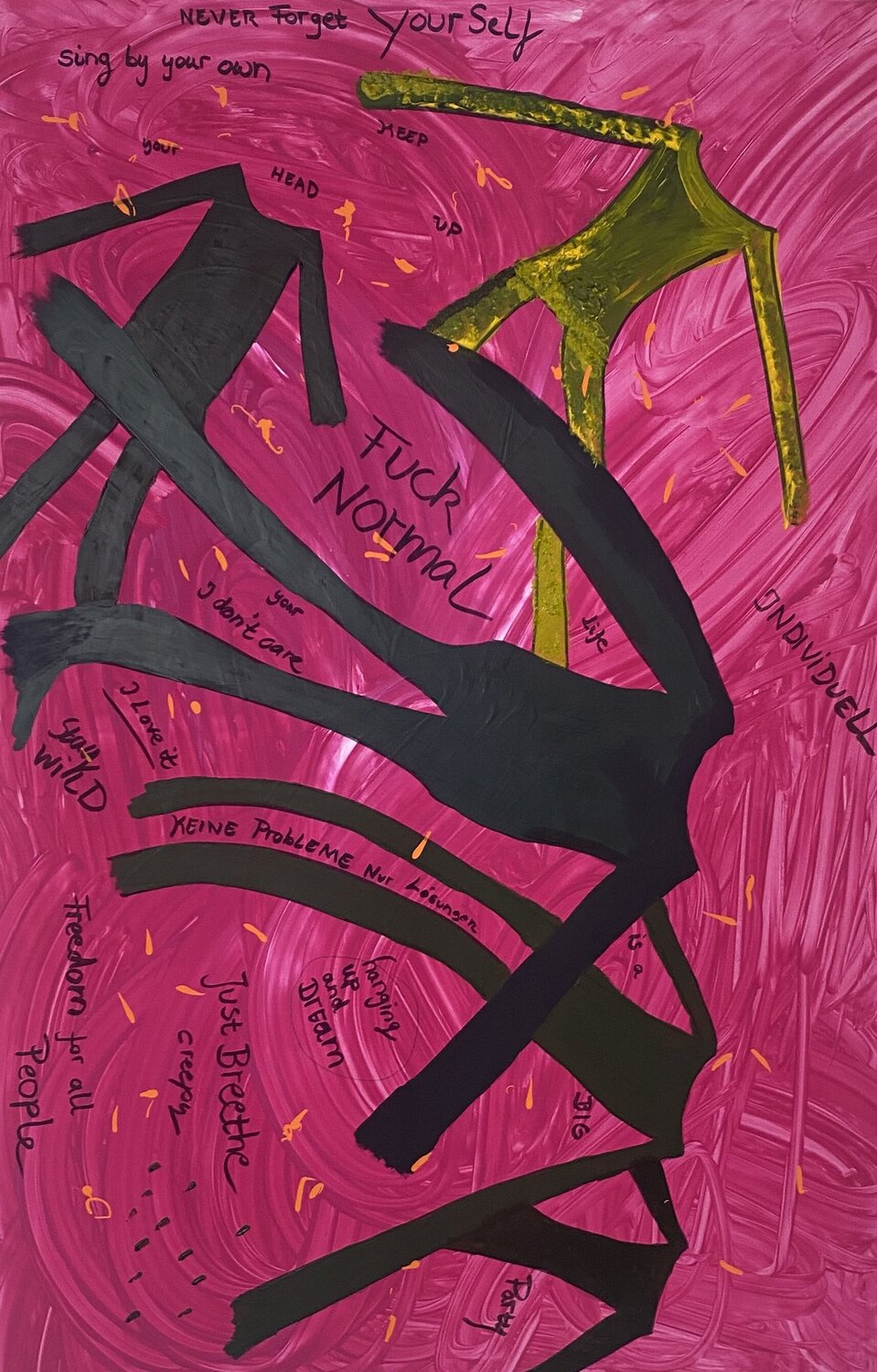 Individuelle Kraft Sophie marie Original painting for sale