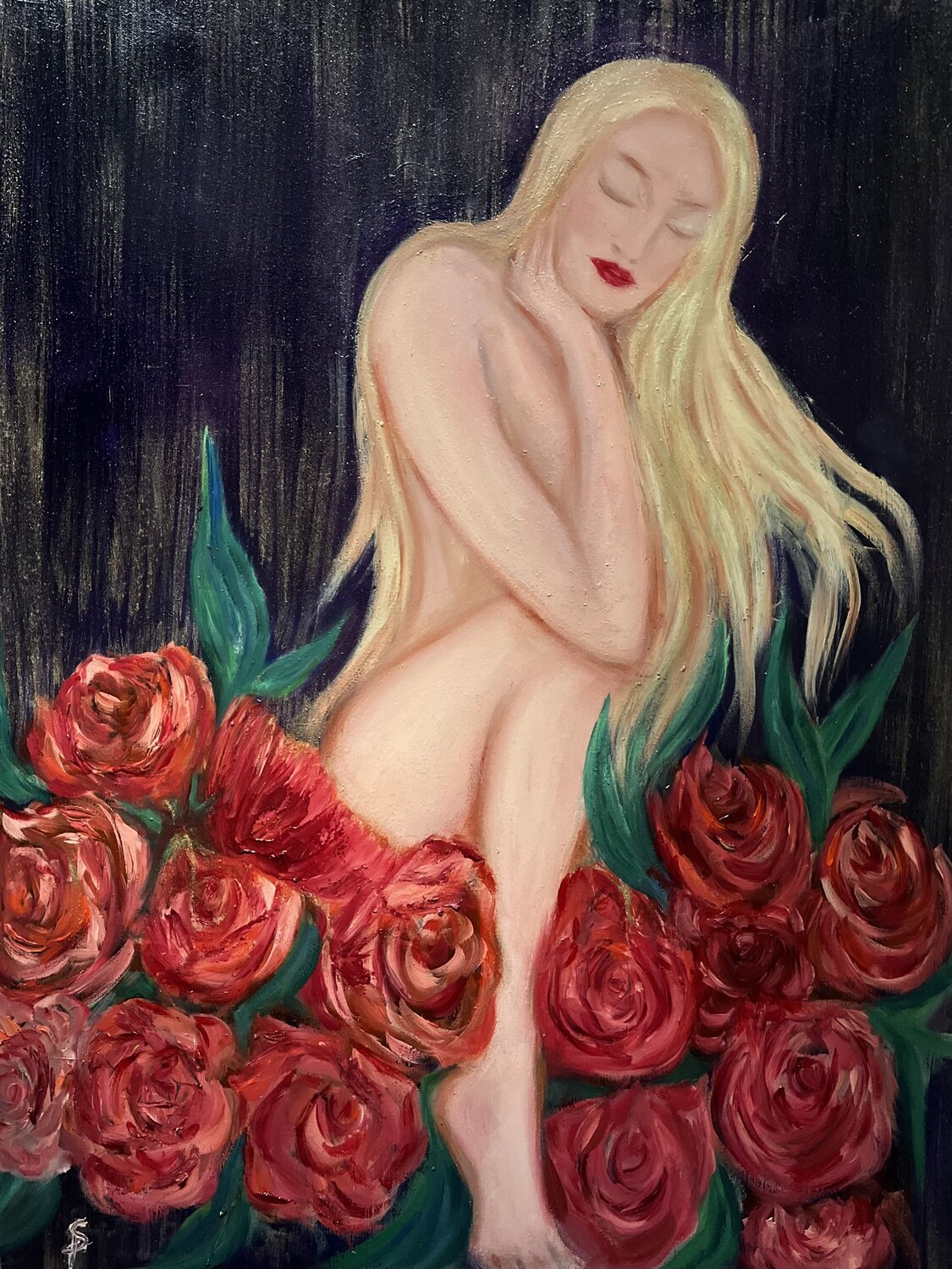 Sagesse Sylvie Pulur Original painting for sale