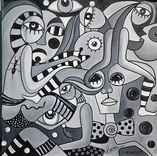 Snob'art by Henri Wojcik, Painting for Sale on Select