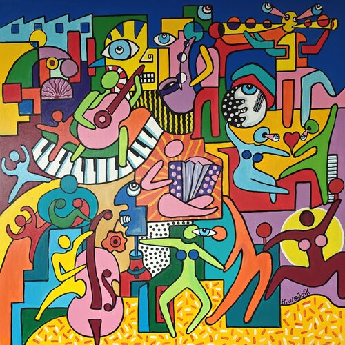 BIGNOU by Henri Wojcik, Painting for Sale on Select