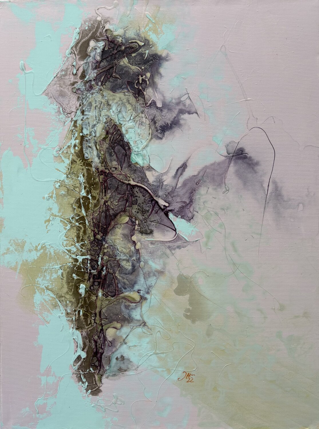 Good Vibes Ina Pricop Arad Original painting for sale