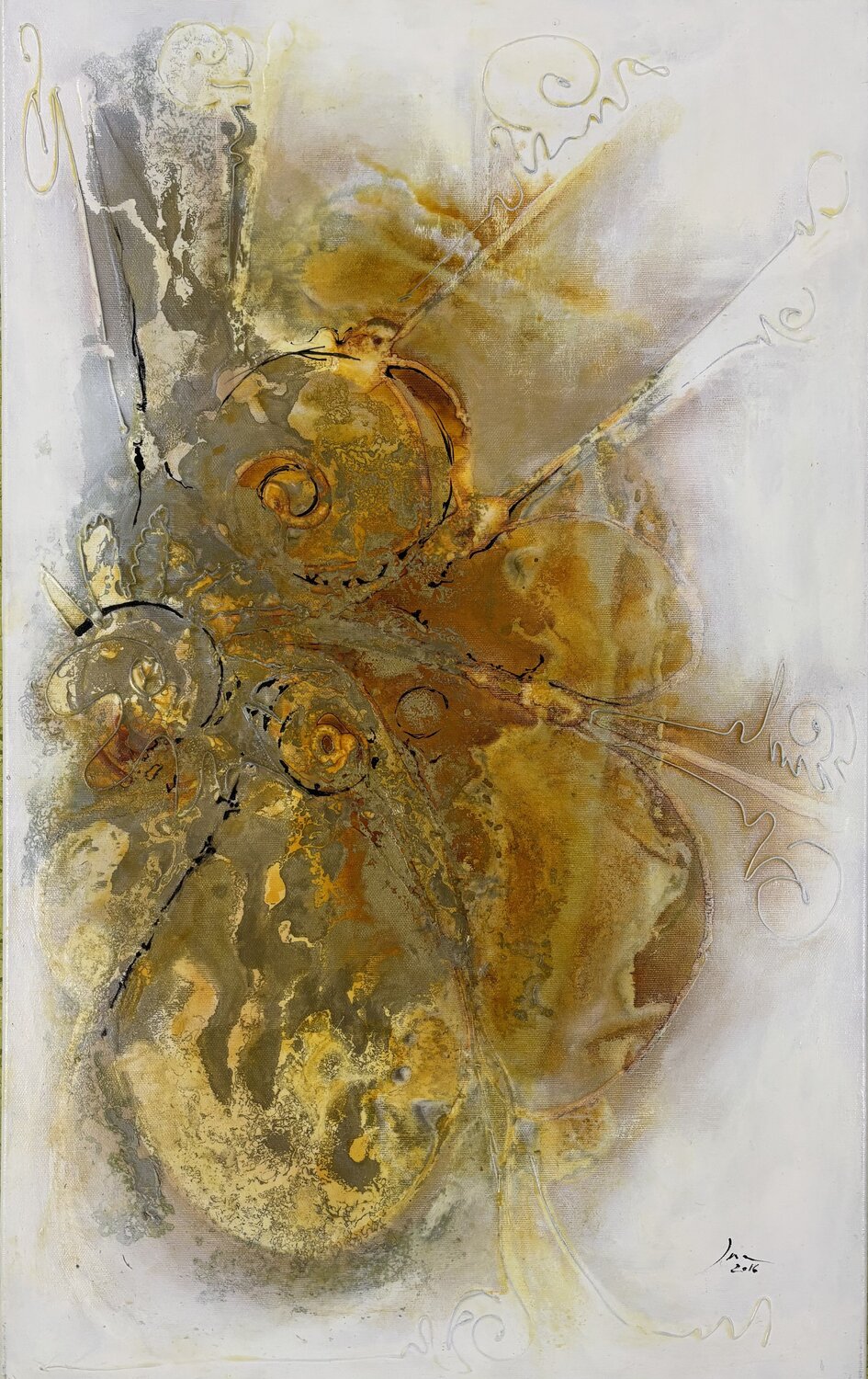 Tablets for a warm heart Ina Pricop Arad Original painting for sale