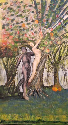 Daphne und Apoll by Fritz Vogel, Painting for Sale on Select