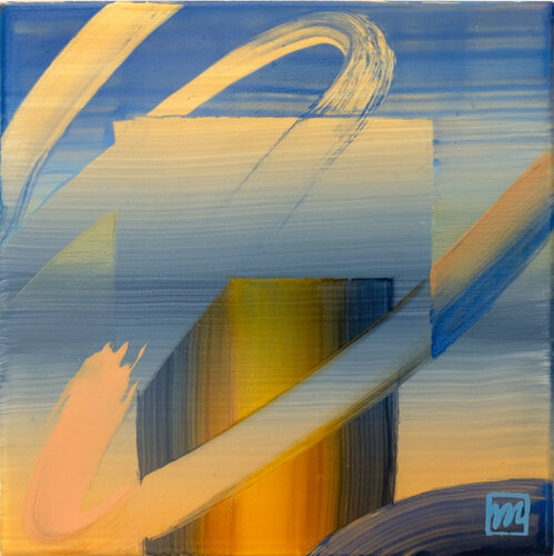 He Snaps And Cuts But Touches My Lip Softly II by Joanna Koziej, Painting for Sale on Select